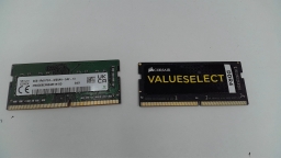 Lot of 2 Pieces of 8GB DDR4 SODIMM Laptop Memory