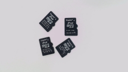 Lot of 4 - 2GB Kingston Micro SD Memory Card