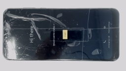 Motorola G Play (2023) XT2271-4 Cellphone (Blue 32GB 3GB) Cricket CRACKED