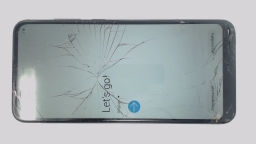 Samsung Galaxy A11 SM-A115U Cellphone (Black 32GB 2GB) Sprint CRACKED