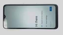 Blu View 5 B160V Cellphone (Gray 64GB 3GB) Tracfone SingleSIM CRACKED