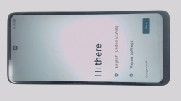 TCL 50 XE 5G T614D Cellphone (Blue 128GB 4GB) Tracfone DualSIM