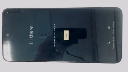 Motorola Moto G Play 2024 XT2413-2 Cellphone (Blue 64GB 4GB) Unlocked CRACKED