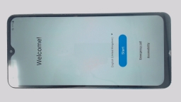 Samsung Galaxy A12 SM-A127F/DS (Blue 64GB 4GB) Unknown Carrier CRACKED