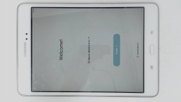 Samsung Galaxy Tab A SM-T350 8" Tablet (White 16GB 2GB) WiFi CRACKED