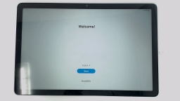 Samsung Galaxy A9+ 5G SM-X218U 11" Tablet (Gray 64GB 4GB) Verizon BAD BOARD