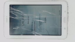 Samsung Galaxy Tab E Lite SM-T113 7" Tablet (White 8GB 1GB) WiFi CRACKED