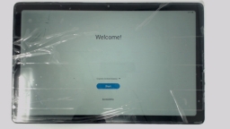 Samsung Galaxy Tab A7 2020 10.4" Tablet SM-T500 (Gray 32GB 3GB) WiFi CRACKED